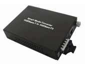 1000Base-T to 1000Base-SX/LX Smart Gigabit Media Converter