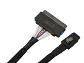 6G Mini SAS(SFF-8087) to SAS(SFF-8484) 32Pin Cable