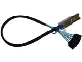 6G External Mini SAS(SFF-8088) to 4 SATA 7Pin Cable