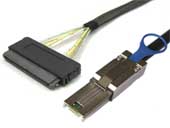 6G External Mini SAS(SFF-8088) to SAS(SFF-8484) 32Pin Cable