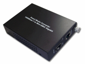 1000Base-T to mini-GBIC Smart Gigabit Media Converter