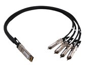 400G QSFP-DD to 4*QSFP28 DAC Copper Passive Twinax Cable