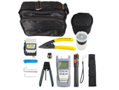 19 in 1 FTTH Fiber Optic Tool Kit with Cleaver Optical Power Meter VFL